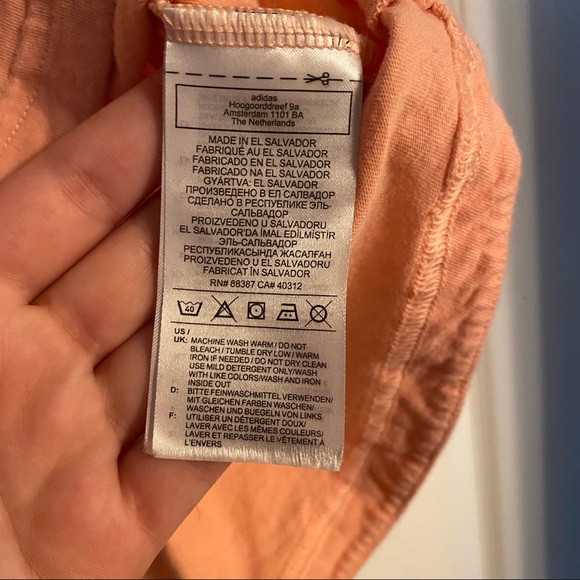 Adidas racer back workout tank / size small - Picture 3 of 4